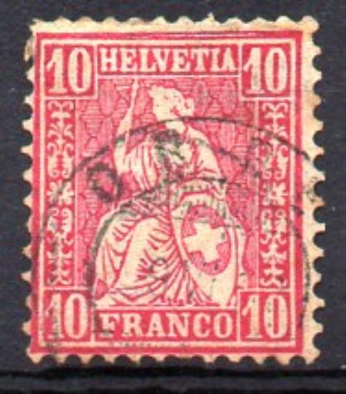 Швейцария 1881 год № 51 (о)